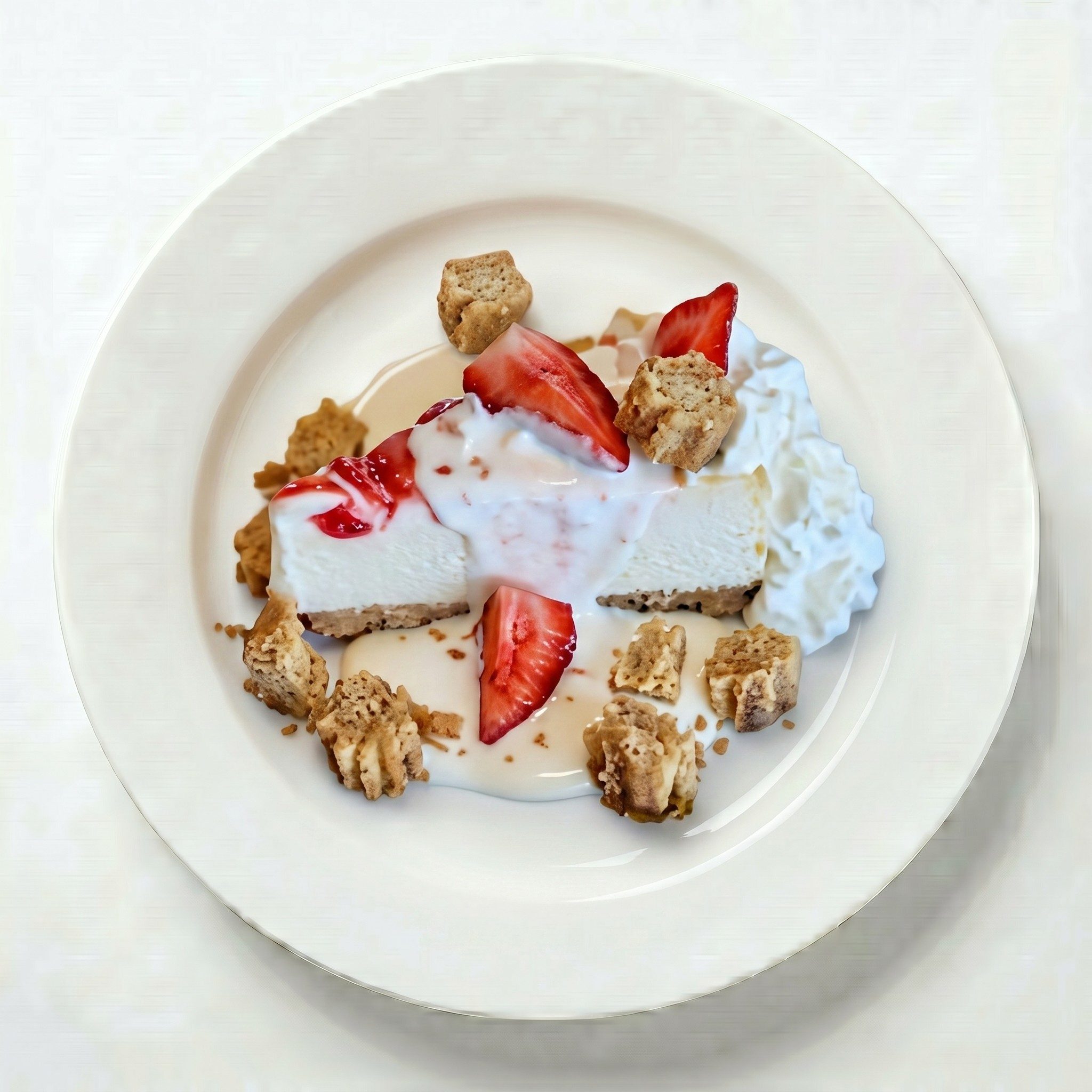 Mr. Strawberry Churro-Cake.