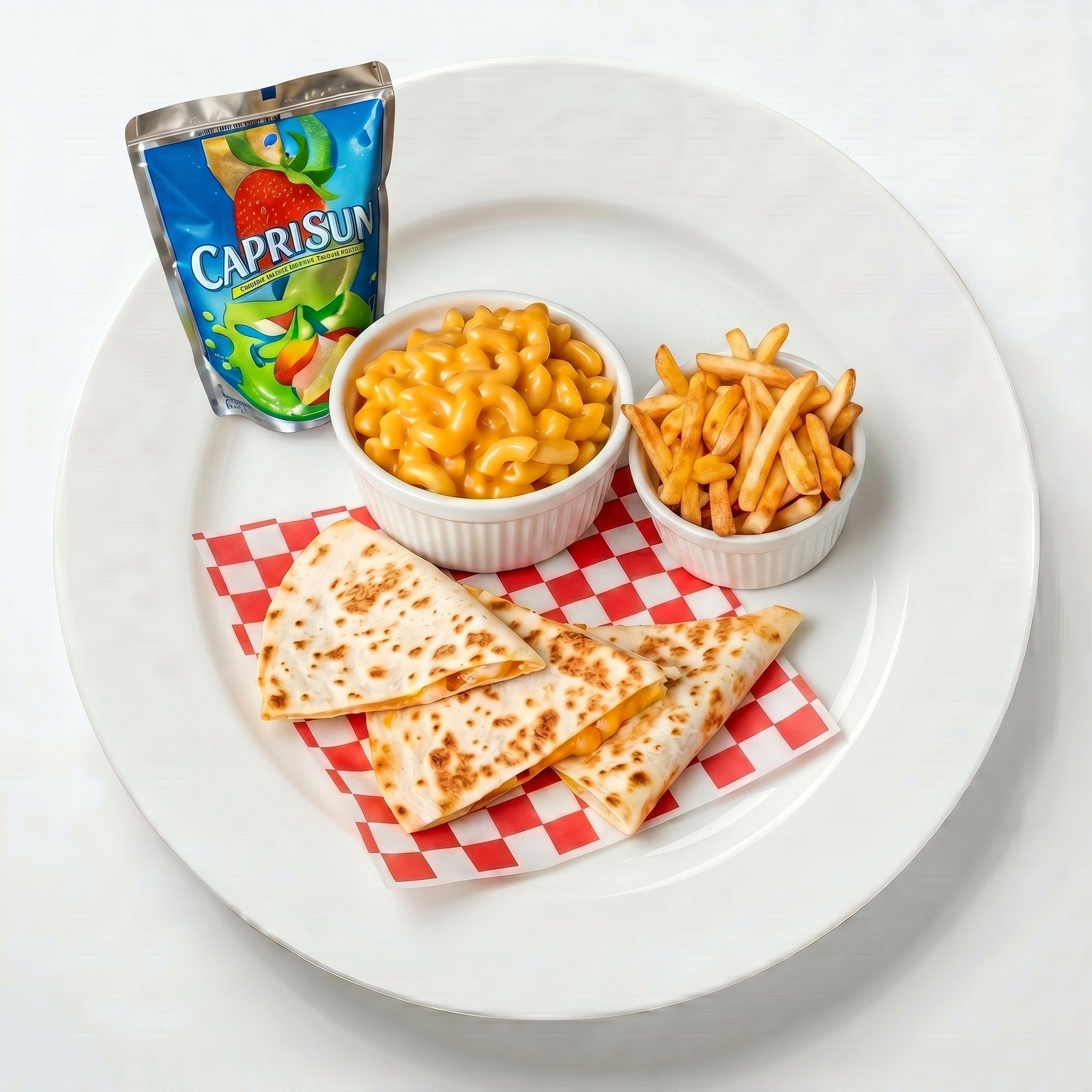 Kids Burrito Meal.