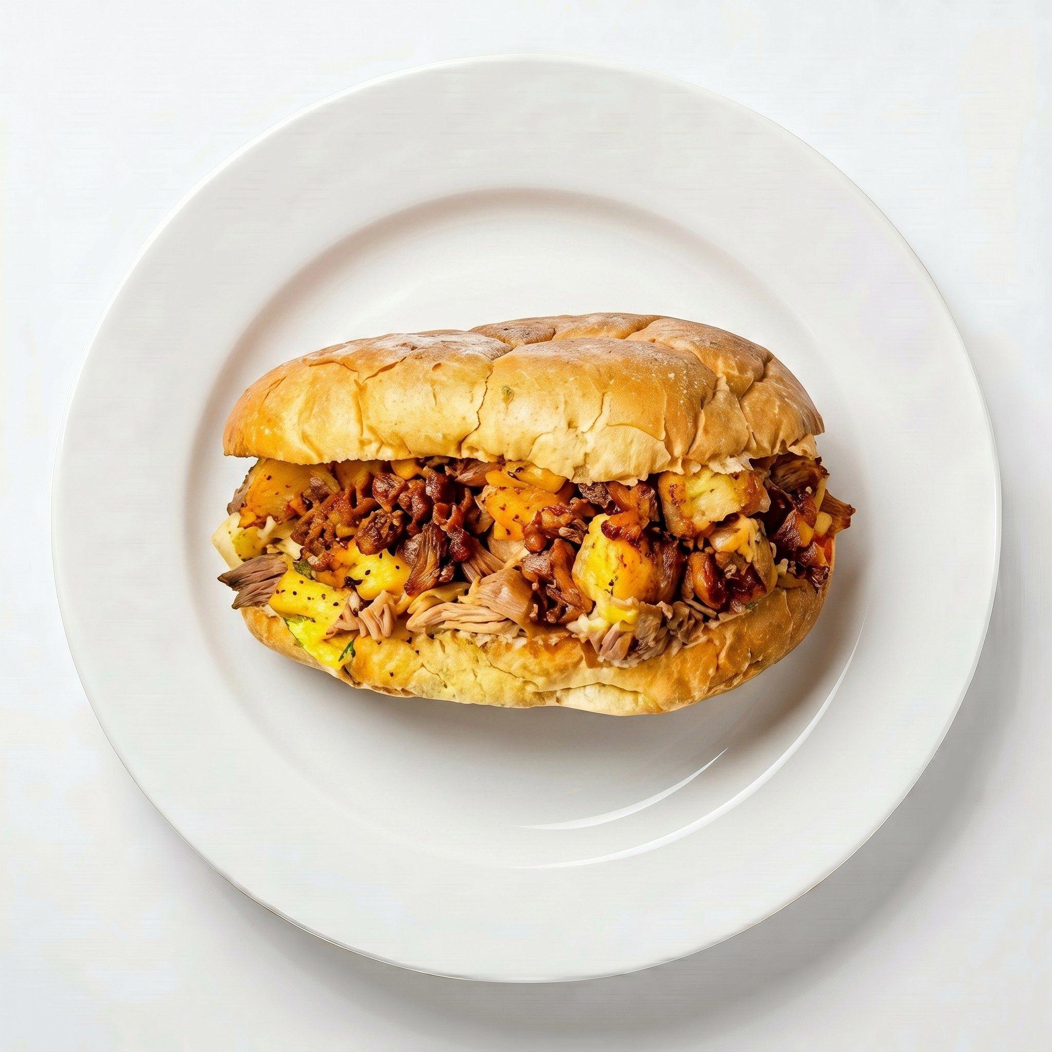 Breakfast Torta.