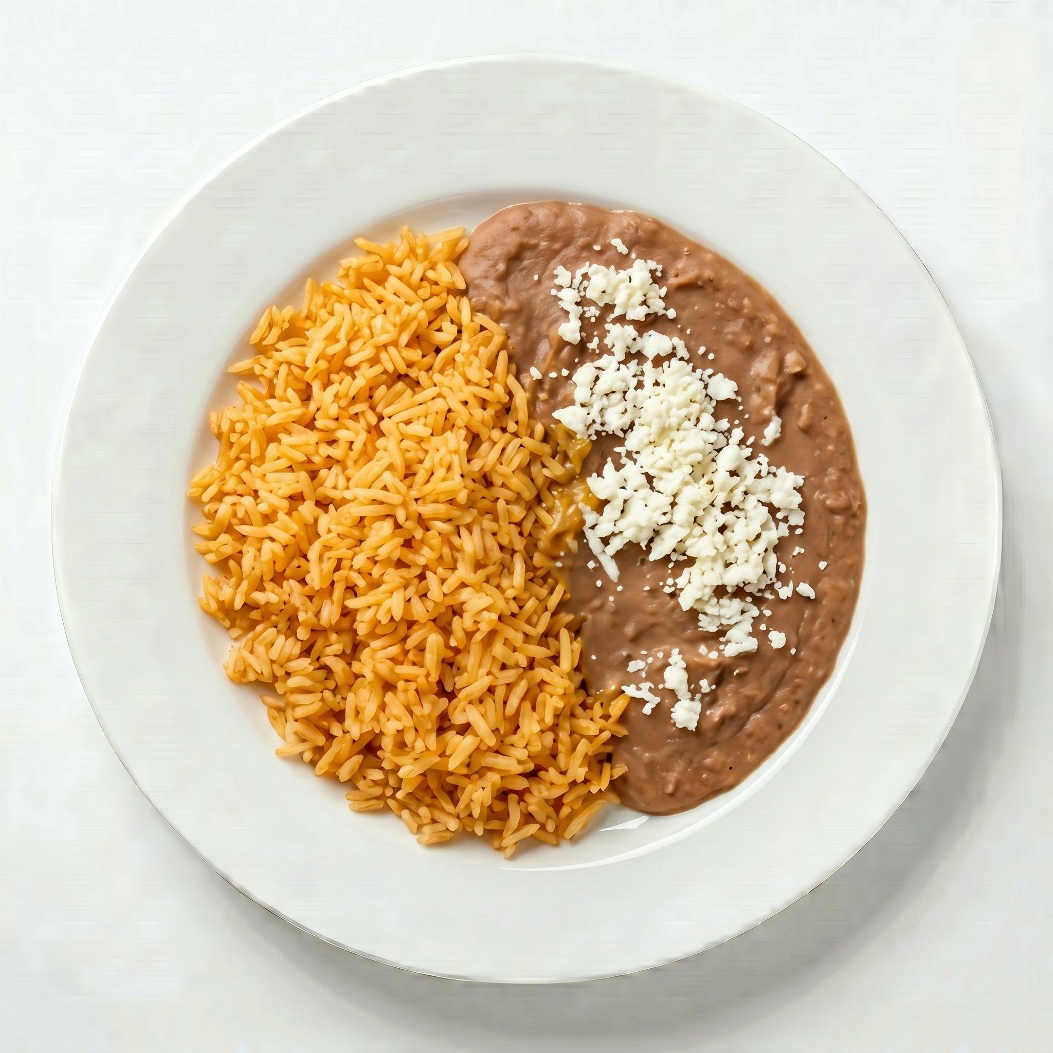 Rice or Beans / Arroz o Frijol.