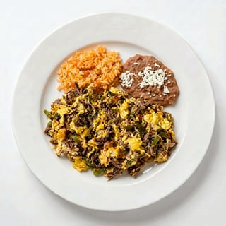 Machaca Con Huevo Plate