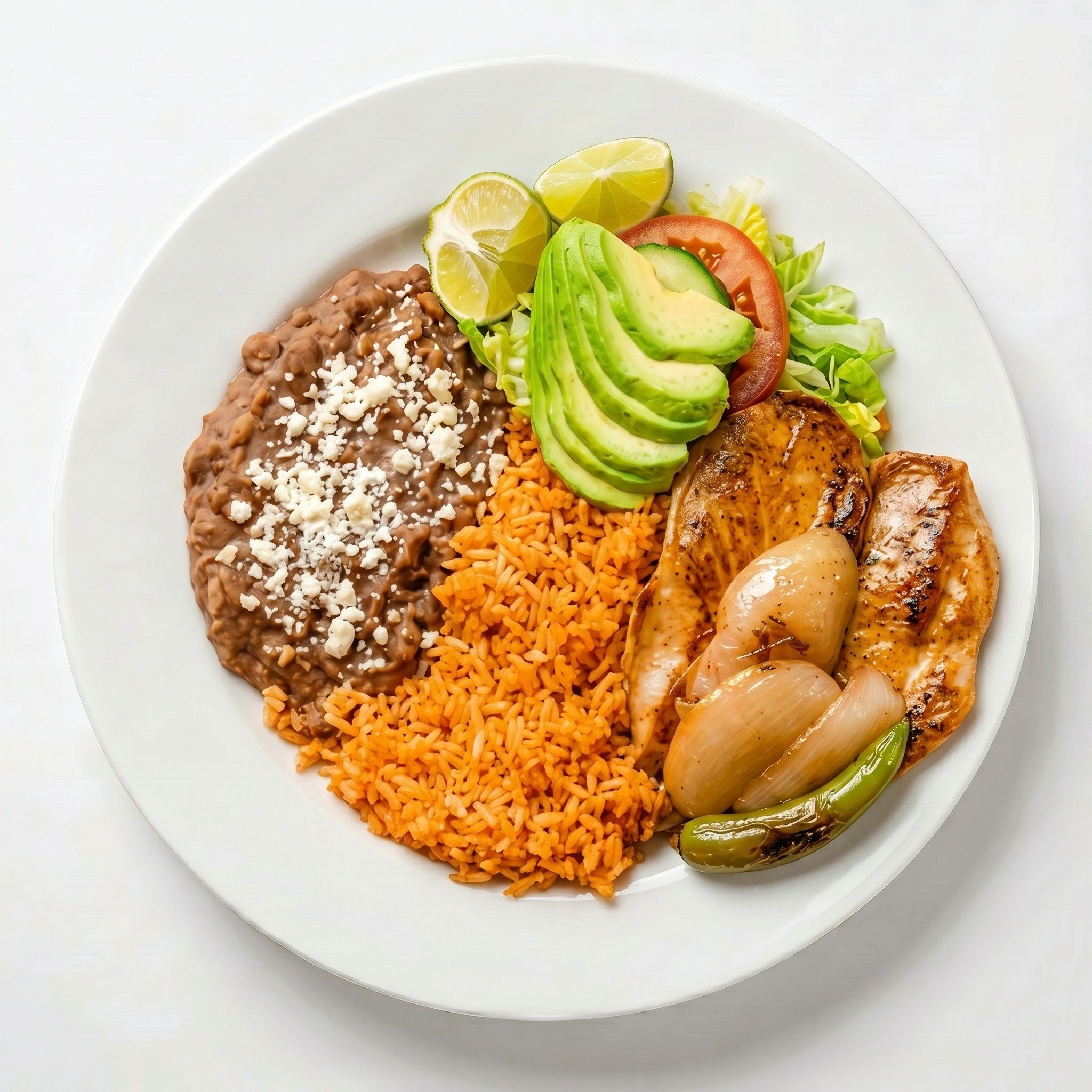 Platillo De Pollo A La Plancha.