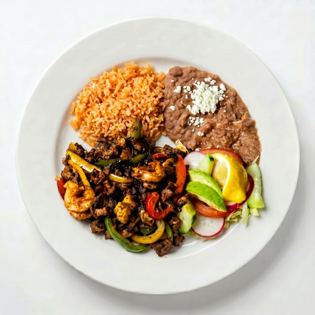 Platillo de Fajitas.