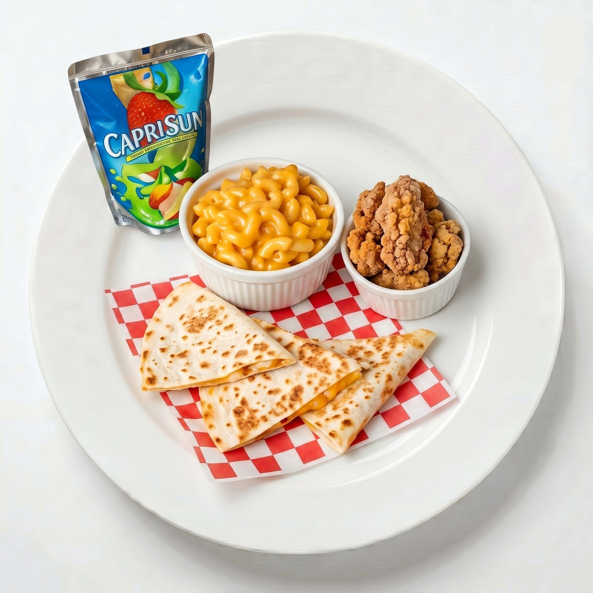 Kids Quesadilla Meal.