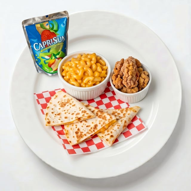Kids Quesadilla Meal.