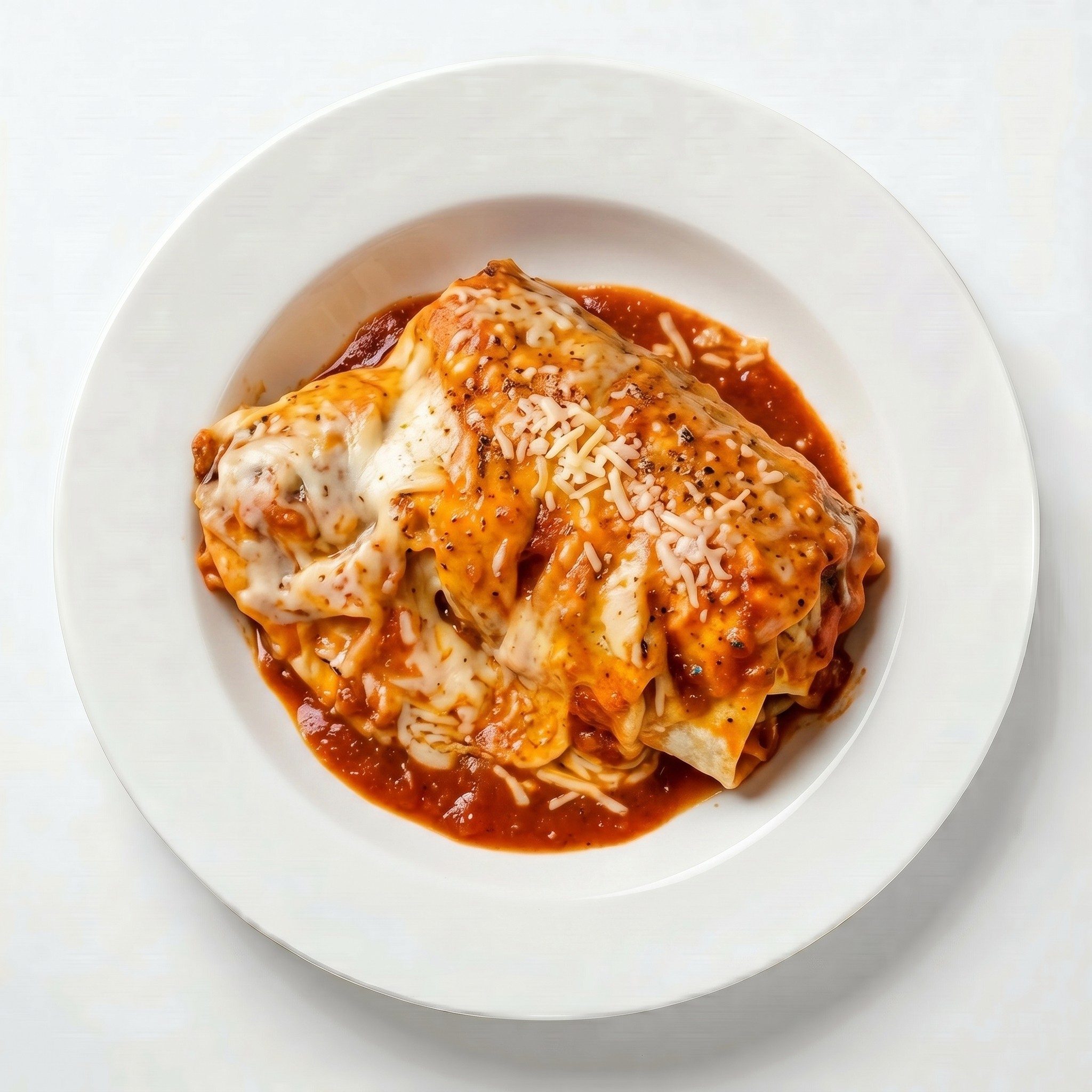 Burrito Enchilado Style.