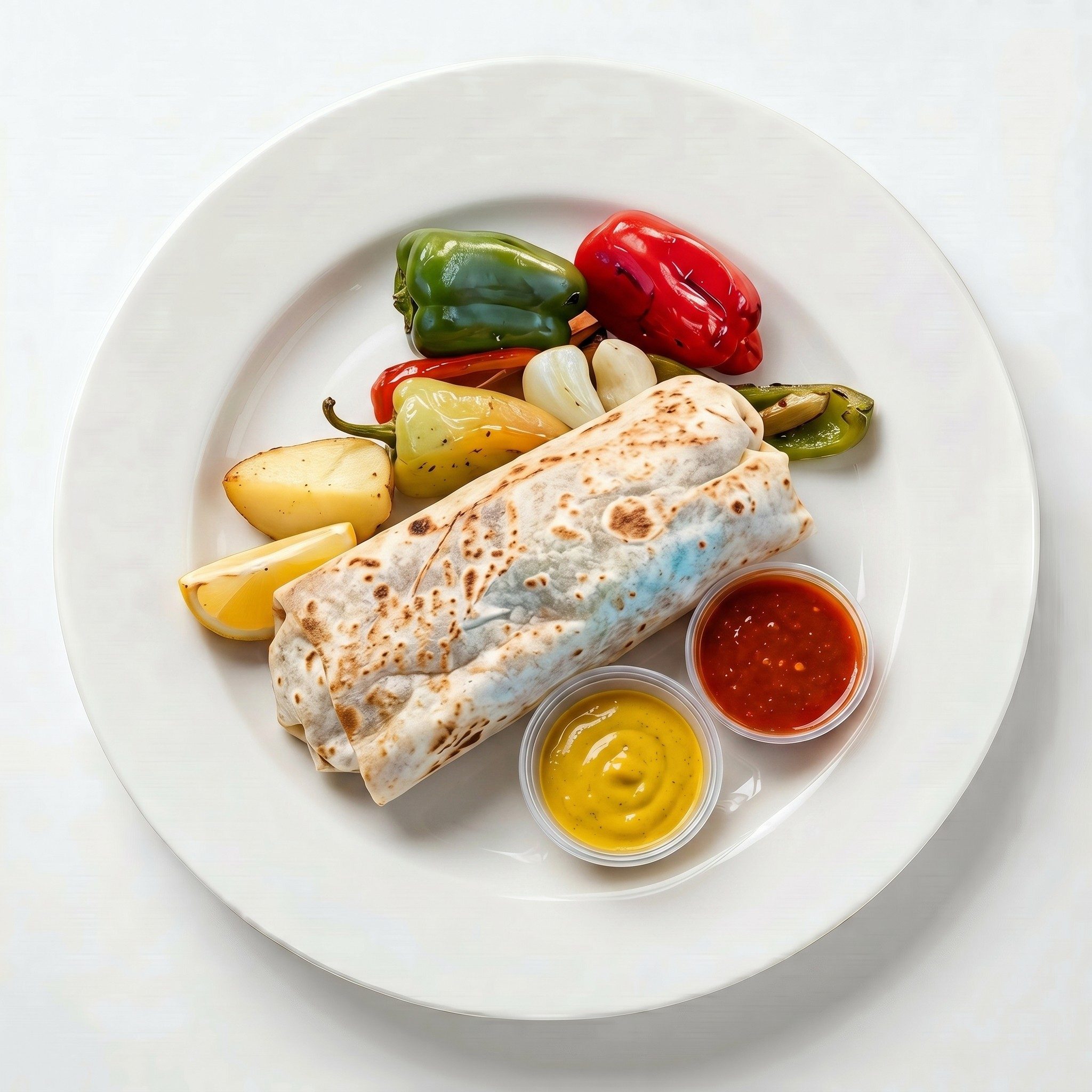 Chile Verde Burrito.