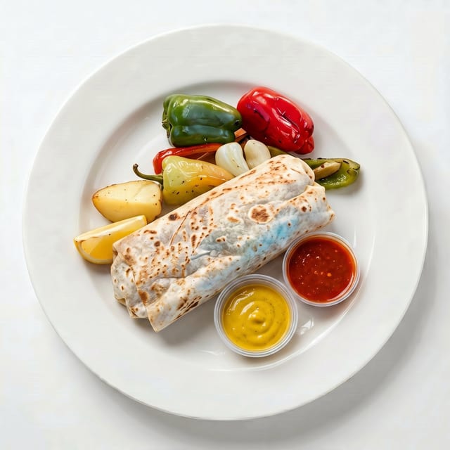 Chile Verde Burrito.