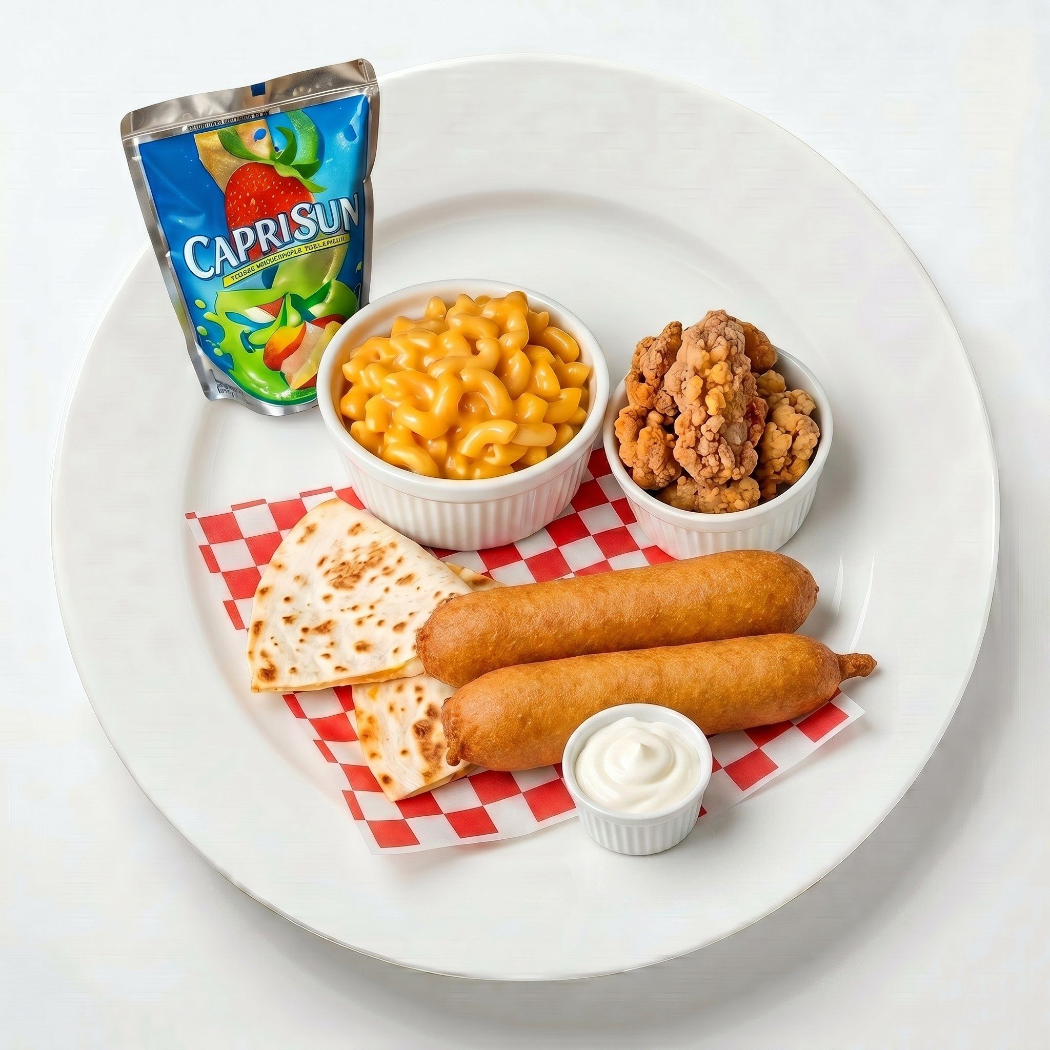 Kids Taco Dorado Meal.
