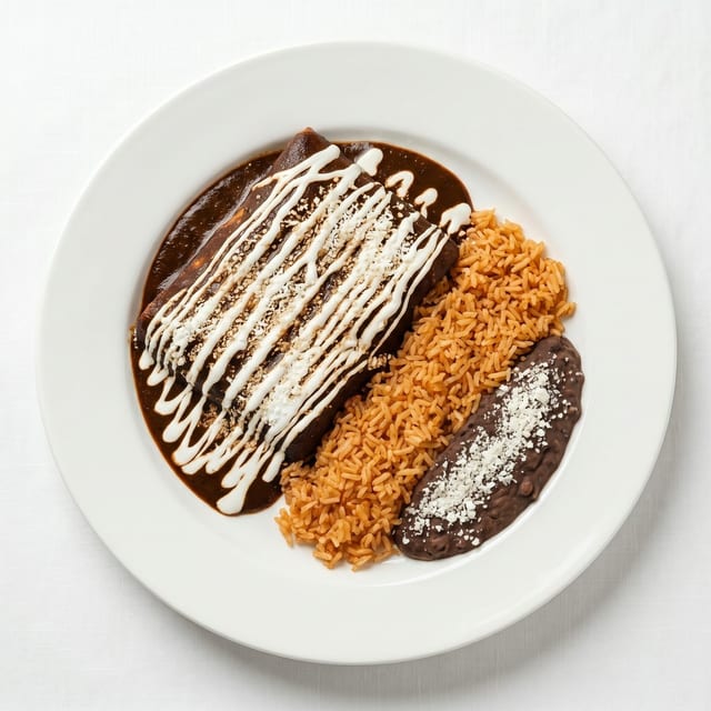 Platillo de Enchiladas Rojas (Red Sauce).